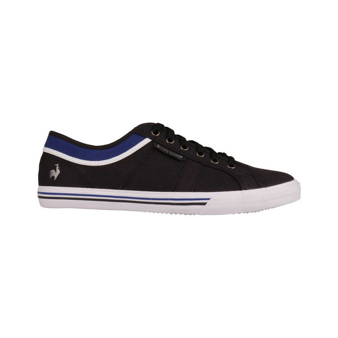 Le Coq Sportif Ferdinand Canvas Noir Bleu Marine-Noir - Chaussures Baskets Basses Homme